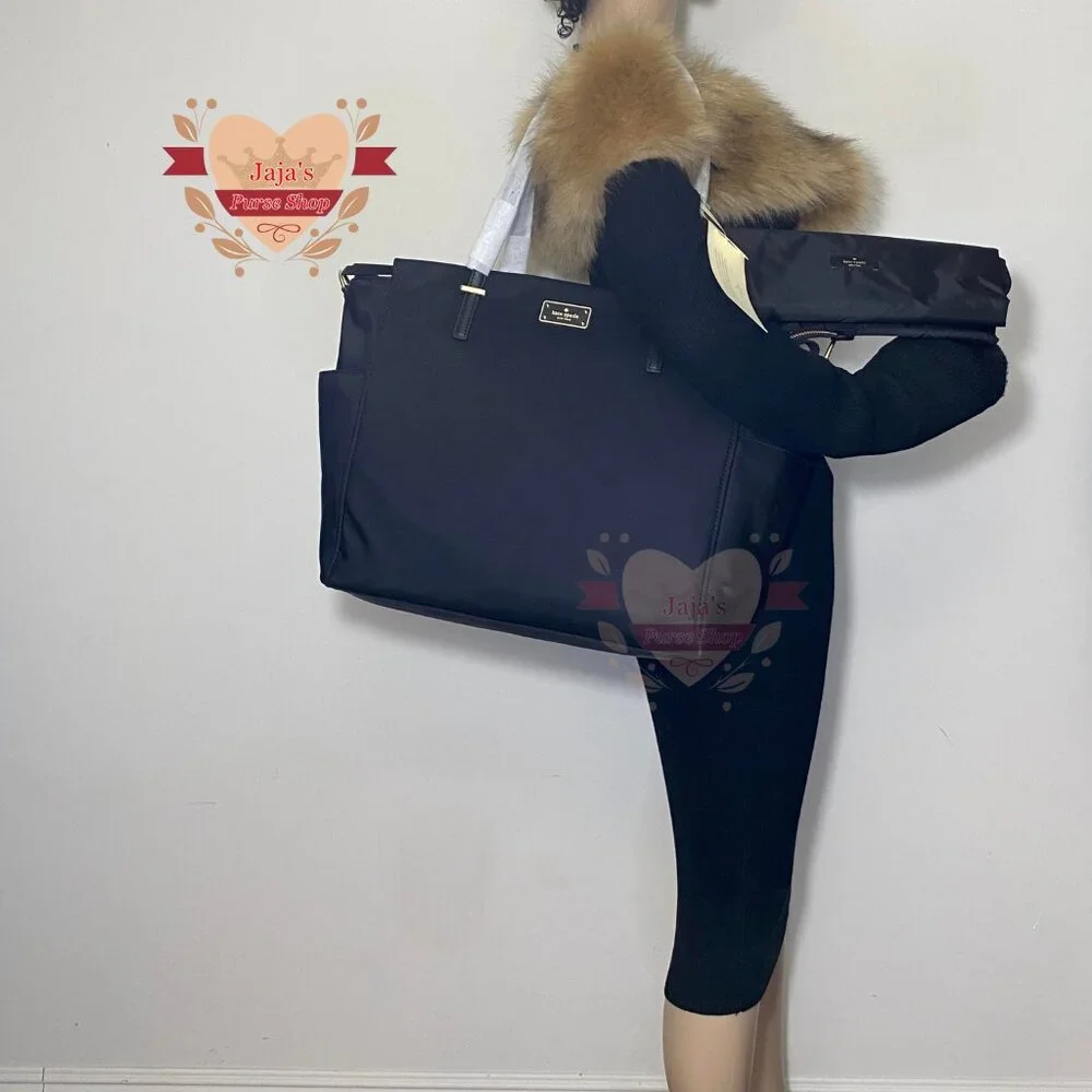 ❤️Kate Spade Nylon W/ PVC Leather Diaper Bag❤️